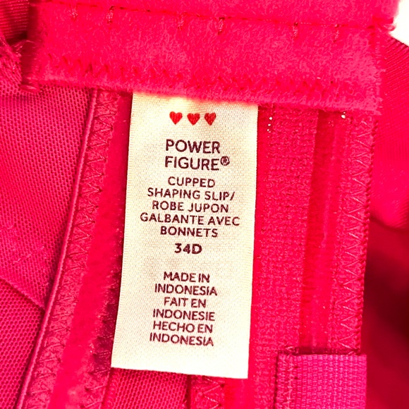 Victoria’s Secret Pink Power Figure Cupped Shaping Slip size 34D - Picture 10 of 15